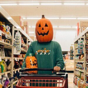 Blue Horizon Co. Spooky Pumpkins Long-Sleeve Tee 3X